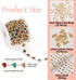 Pandahall 13.12 Feet Rhinestone Heart Links Chains Colorful Crystal Glass Heart Golden Chains Unwelded Jewelry Chains for Bracelet Necklace Jewelr...