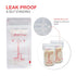 110 Count Breastmilk Storage Bags 8 Oz 235 ml Breastfeeding Freezer Storage Container Bags for Breast Milk comes Pre Sterilized & BPA Free with Ac...