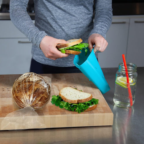 Bread Bags with Ties, Reusable, 100 Clear Bags and 100 Ties...