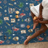 Ocean Pirate Ship Skull Parrot Palm Trees Baby Blanket for Boys Fun Boy's Nautical Nursery Receiving Blankets Soft Flannel Swaddle Blanket Newborn...