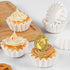 Caperci Heavy Duty White Mini Cupcake Liners 200 Counts - Grease-Resistant Paper Muffin Baking Cups, Odorless, No Muffin Pan Needed, Easily Peels ...