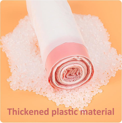 45 Count Small Drawstring Trash Bags 4 Gallon Faint Scented White Mini Garbage Bags Trash Can Liners for Bathroom Kitchen Bedroom Office (45)...