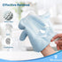 24 Pcs Fish Scale Streak Free Miracle Cleaning Cloth Easy Clean Nanoscale, Microfiber Window Mirror Glass Cleaning Cloth, Lint Free cloth Wine Gla...