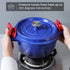 Cast Iron Skillet Handle Covers,Pot Handle Covers Heat Resistant,Pot Holders for Kitchen Heat Resistant,Machine Washable Handle Mitts,2 PCS(Red Pe...