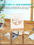 Small Desk Fan, 2000mAh Rechargeable USB Fan Battery Operated,Ultra Quiet, Strong Wind, 3 Speeds Travel Fan...