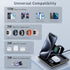 5 in-1 Wireless Charger Phone Charging Station Automatic Lifting Charging Stand Dock Fast Travel Charger for Multiple Devices Adapt with Phone, iW...