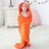 MICHLEY Animal Hooded Baby Towel Washcloth, Toddler Premium Cotton Absorbent Bathrobe for Girls Boys 0-6T (Fox)...