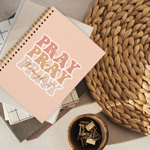 Prayer Journal Notebook for Women - Bible Notebooks for Note Taking, Bible Journaling Notebook, Christian Gifts Journal Notebook, Hardcover Spiral...