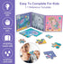 Magnetic Puzzles for Kids Ages 3 4 5, Ocean Mermaid Puzzles 16-20-25 Piece Jigsaw Puzzles for Toddler, Preschool Animals Puzzles Floor Magnetic Ki...