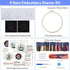 BERYA 5 Set Embroidery Kit for Adult Beginners, Stamped Cross Stitch Kit with Mushroom Pattern, Hoops, Color Threads, Tools and Easy to Follow Ins...