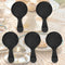 5 Pack of Stainless Steel Mini Spoons - Ice Cream Spoon Short Handle, Perfect for Condiments, Desserts, Tea, Coffee - Black Spoons...
