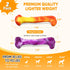 Mitzifuzz Tough Dog Toys for Aggressive Chewers, Interactive Dog Toys to Keep Them Busy, Dog Chew Toys Long Lasting for Large/Medium/Small Dogs, B...