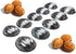 Sweet Russian Oreshki Pastry Cookie Nutlets 100 pcs Metal Mold Forms ??????...
