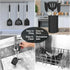 P&P CHEF Black Cooking Utensil Set of 3, Silicone Kitchen Utensils, Slotted & Solid Spatula Turners for Flipping Stir-Frying, Nonstick & Heat Proo...