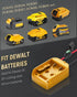 Vibit 2 Pack Power Wheel Adapter for Dewalt 20v Battery with Switch, DC Power Adapter, 20 V Battery Adapter for RC Car Truck DIY & Robotics, Batte...