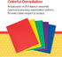School Smart Smooth 2-Pocket Folder with Fasteners, Assorted Colors, Pack of 25...