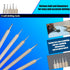 E6000 Plus Adhesive Bundle: 1.9 fl oz Tube with 10 Snip Tip Applicators, Set of 5 Plastic Spreader Tools and Set of 5 Nail Dotting Tools - Double-...