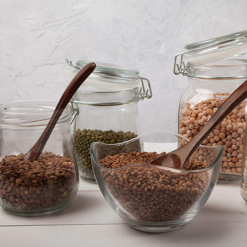 Patelai 12 Pcs Small Wooden Spoons 5 Inch Honey Spoons for Tea Mini Wood Tasting Spoons for Cooking Little Tiny Wooden Eating Serving Spoons for D...