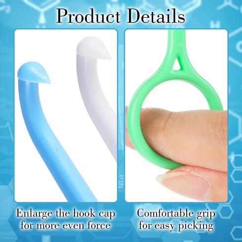 20PCS Aligner Removal Tool, 5Colors Clear Braces Removal Tool Kit for Invisible Removable Braces Aligners Retainers Dentures...