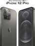 iTedel Bundle with 2 Pack iPhone 12 Pro Screen Protectors & 2 Pack Camera Lens Protectors Premium Series Full Coverage Tempered Glass Easy Install...
