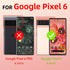 nancheng for Google Pixel 6 Case Kickstand Ring Holder Clip Exotic Colorful Square Diamond Rivet Crystal Anti-Shock Protective Soft Slim Shockproo...