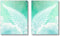 Brooke & Vine Angel Wings Girls Bedroom Wall Decor Art Prints -(UNFRAMED 8 x 10)- Inspirational Christian Religious Kids Baby Girl Nursery Tween W...