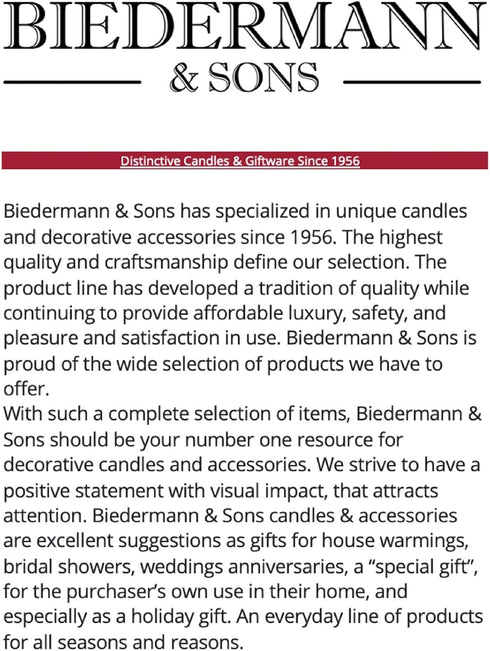 Biedermann & Sons Bobeches - Made in Germany Clear Glass Candlestick Bobeche for 7/8-Inch Candles, 2.125-Inch, Square, 12-Count...