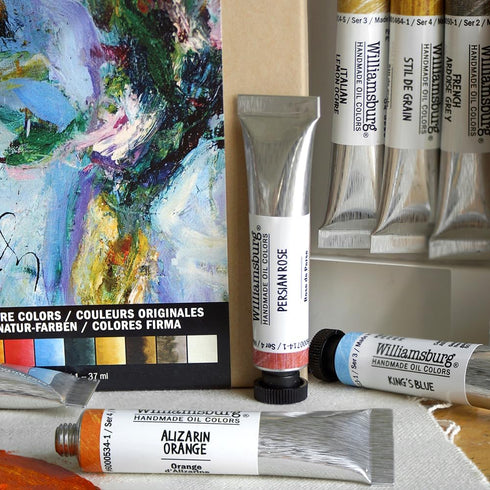 Williamsburg Artist Oil Colors by GOLDEN, Signature Colors 11ml Set...