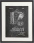 IDIOPIX Piano Patent Wall Decor Chalkboard Art Print Set of 6 Prints UNFRAMED...