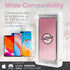 Pink Marine Waterproof Shower Phone Holder Wall Mounted Bathroom Shower Water Resistant Full Rotating Phone Case for iPhone 14 13 12 11 Pro Max An...