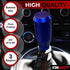 ICBEAMER Blue Aluminum Shift Knob | Fits Automatic and 4, 5, 6 Speed Manual Transmission Vehicles | Interior Car Gear Lever Stick Shift Handle | A...