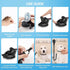 Dog Bathing Tether with Heavy Suction Cup, Dog Grooming Tub Restraint Leash with Adjustable Collar, Dog Bathing Suction Cup Tether for Pet Dog Cat...