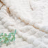 HOMRITAR Baby Blanket for Boys Girls Fleece Super Soft Plush Fuzzy Cozy Toddler Blanket with Square 3D Jacquard Grid Design Luxury Lightweight Bed...