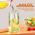 2 in 1 Oil Dispenser and Oil Sprayer, Upgraded Food-grade 16oz/470ml Oil Sprayer for Cooking, Olive Oil Sprayer Bottle Oil Sprayer Mister Oil Spri...