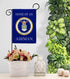 Breeze Decor Home of Airman Garden Flag Armed Air Force USAF United State American Military Veteran Retire Official House Decoration Banner Small ...