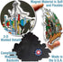 Atlanta City Magnet by Classic Magnets, 3D Rubber Vintage-Style Collectible Souvenirs and Gifts Made in The USA, 4.2" x 3.2"...