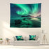 Batmerry Northern Lights Tapestry, Space Beautiful Galaxy Night Starry Image Picnic Mat Beach Towel Wall Art Decoration for Bedroom Living Room Do...