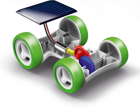 Thames & Kosmos Solar Race Car STEM Experiment Kit | Build a Solar-Powered Race Car | No Batteries Required | Learn About Photovoltaic Technology ...