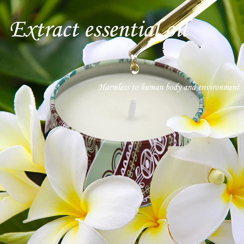 Candles Gifts for Women, 2 Pack 2.5 oz Fresh Gardenia and Jasmine Scented Candles Set for Relaxing Aromatherapy, Up to 24 Hours Burning Time, Natu...