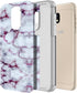 Rosebono Compatible with Samsung Galaxy J7 Case, Hybrid Graphic Colorful Armor Case for SM-J737 (Purple Marble)...