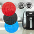 Reusable Air Fryer Liners 3 Pack for 5-7QT Fryers - 8" Round Silicone Air Fryer Liners - Easy to Clean Air Fryer Accessories - Non-Stick Parchment...