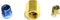 The Stop Shop Brake Line Inverted Flare Adaptor and Fittings For 1/4 Inch Tubing (7/16-24 to 9/16-18)...