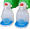 2 Pack Laundry Detergent Cup Holder Fabric Softener Drip Cup Holders Drip Catcher Tray with Fixing Screw Detergent Drip Catcher and Drip Tray Remo...