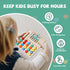 Montessori Educational Toys Brain Teaser Color Slide Puzzle Matching Games, Preschool Learning Activities Road Trip Essentials, Birthday Gifts for...