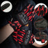 ILM Motorcycle Motocross Cycling Off-Road Dirt Bike Gloves for Men Women Touchscreen Hard Knuckle ATV MTB Guantes (Red, M)...