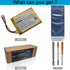 L0721-LF 1000mAh Battery Compatible with JBL Clip 3 / Clip 3AN / Clip 3SAND Waterproof Bluetooth Speaker with Tools Battery Part NO Clip3 Clip3AN ...