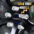 Set of 4, 1.75'' 14x1.5 Locking Wheel Lug Nut Compatible with Sliverado Sierra Savana Yukon Tahoe, Anti-theft Lock Aftermarkt Wheel...