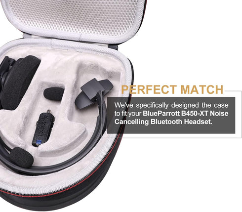 LTGEM Hard Case for BlueParrott B450-XT/B350-XT/S650-XT/B550-XT Noise Cancelling Bluetooth Headset...
