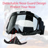 Motorcycle Goggles Motocross Goggles Grip For Helmet Windproof Dustproof Anti Fog Helmet Goggles for ATV Off Road Racing with Cool Look Headwear C...