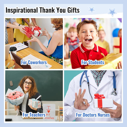 48 Pcs Inspirational Thank You Pens Employee Appreciation Gifts Thank You for Being Awesome Ballpoint Pens Graduation Gifts Motivational Pen for T...